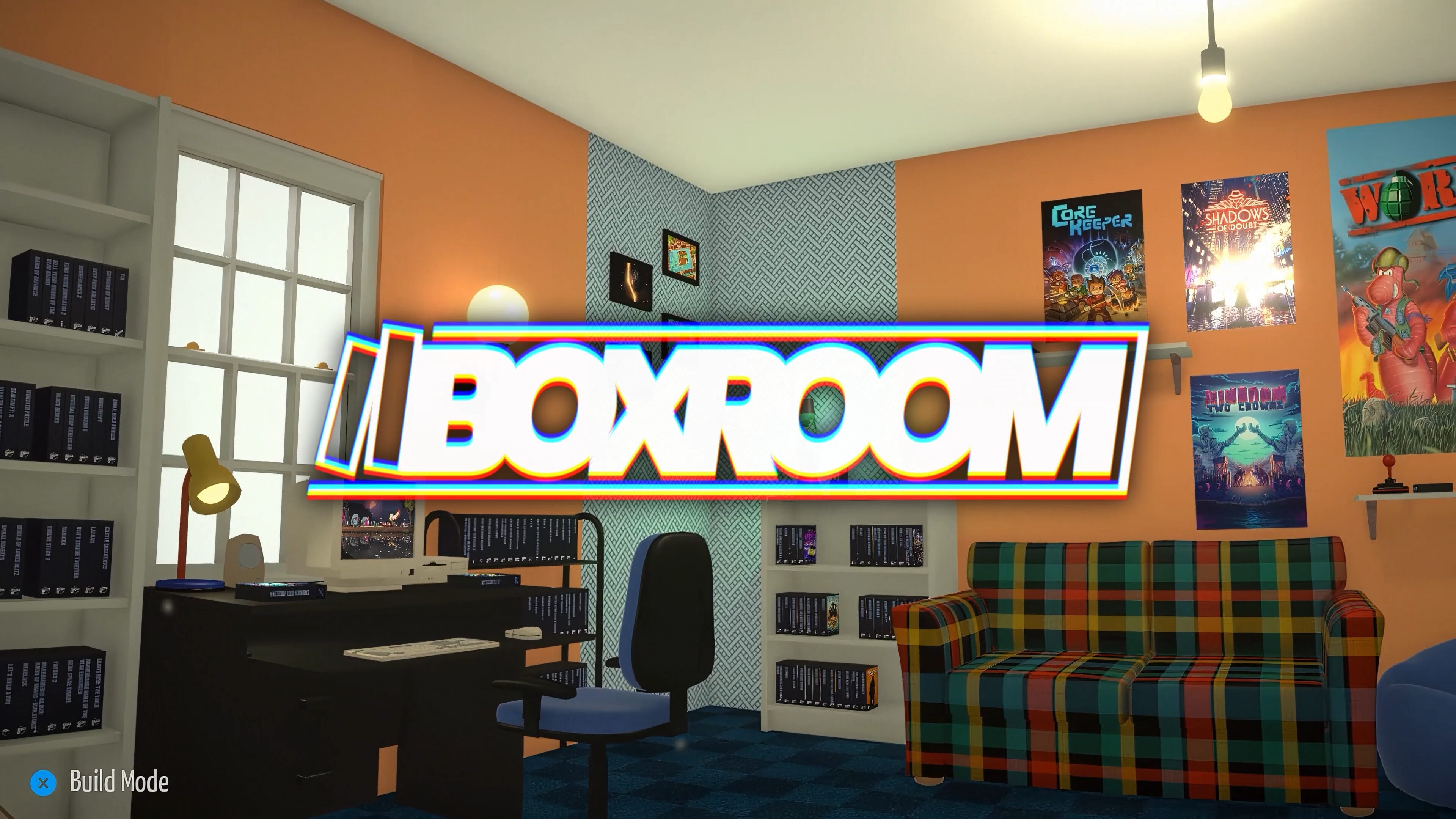 Boxroom is a home designer game that turns your actual Steam library into physical game boxes