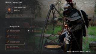 Crimson Desert field cooking: Food recipes