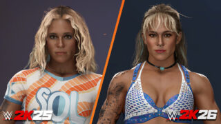 WWE 2K26 vs 2K25 gallery: Here’s all the updated superstar appearances this year