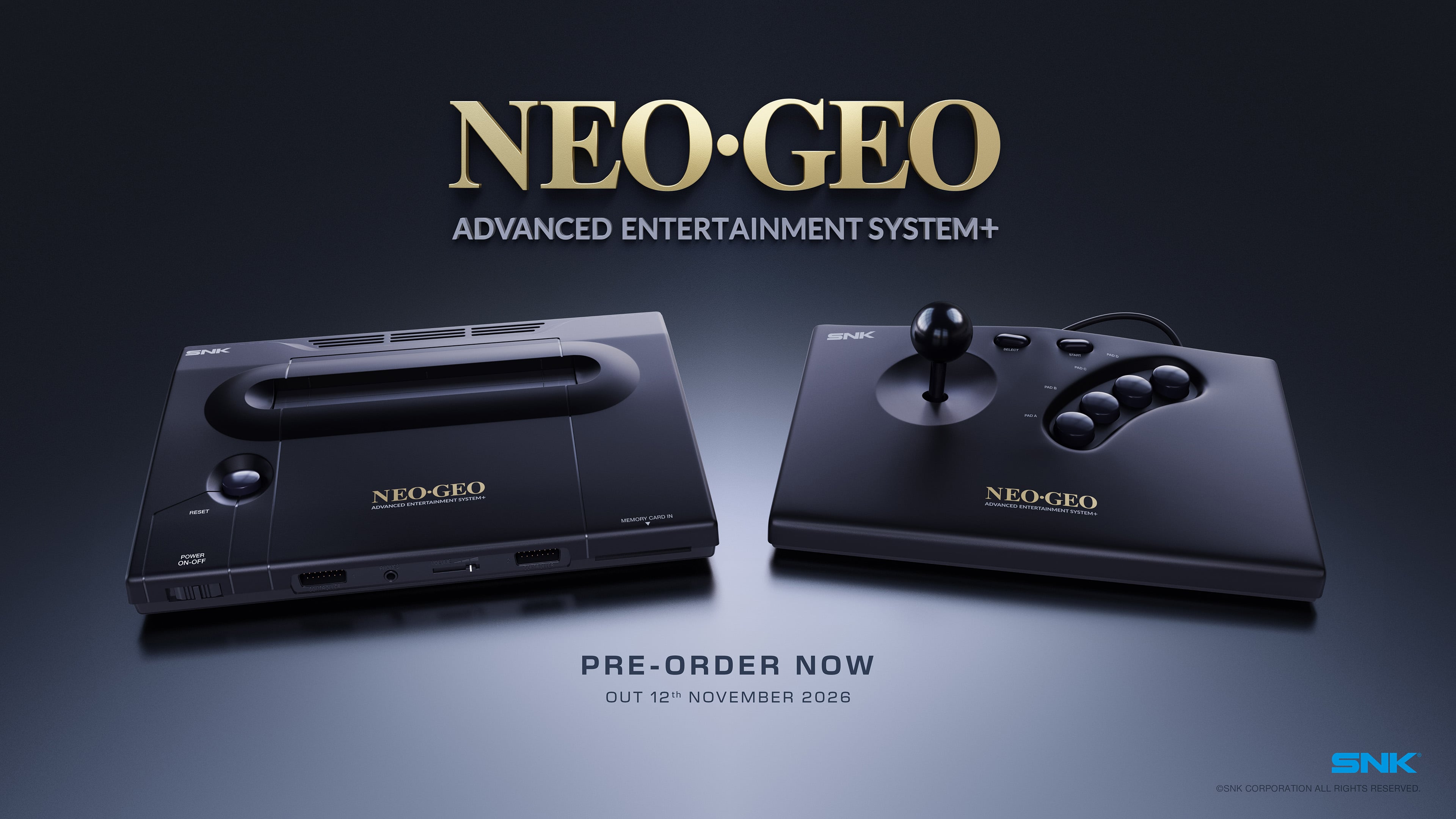 SNK is releasing a contemporary NeoGeo AES console with ‘unmatched authenticity’ and £70 sport cartridges SNK is releasing a contemporary NeoGeo AES console with ‘unmatched authenticity’ and £70 sport cartridges