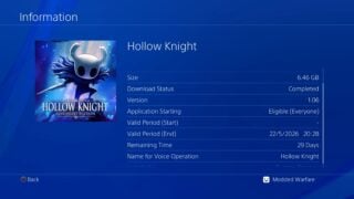 PlayStation has seemingly added a 30-day DRM check to all newly purchased digital PS4 and PS5 games