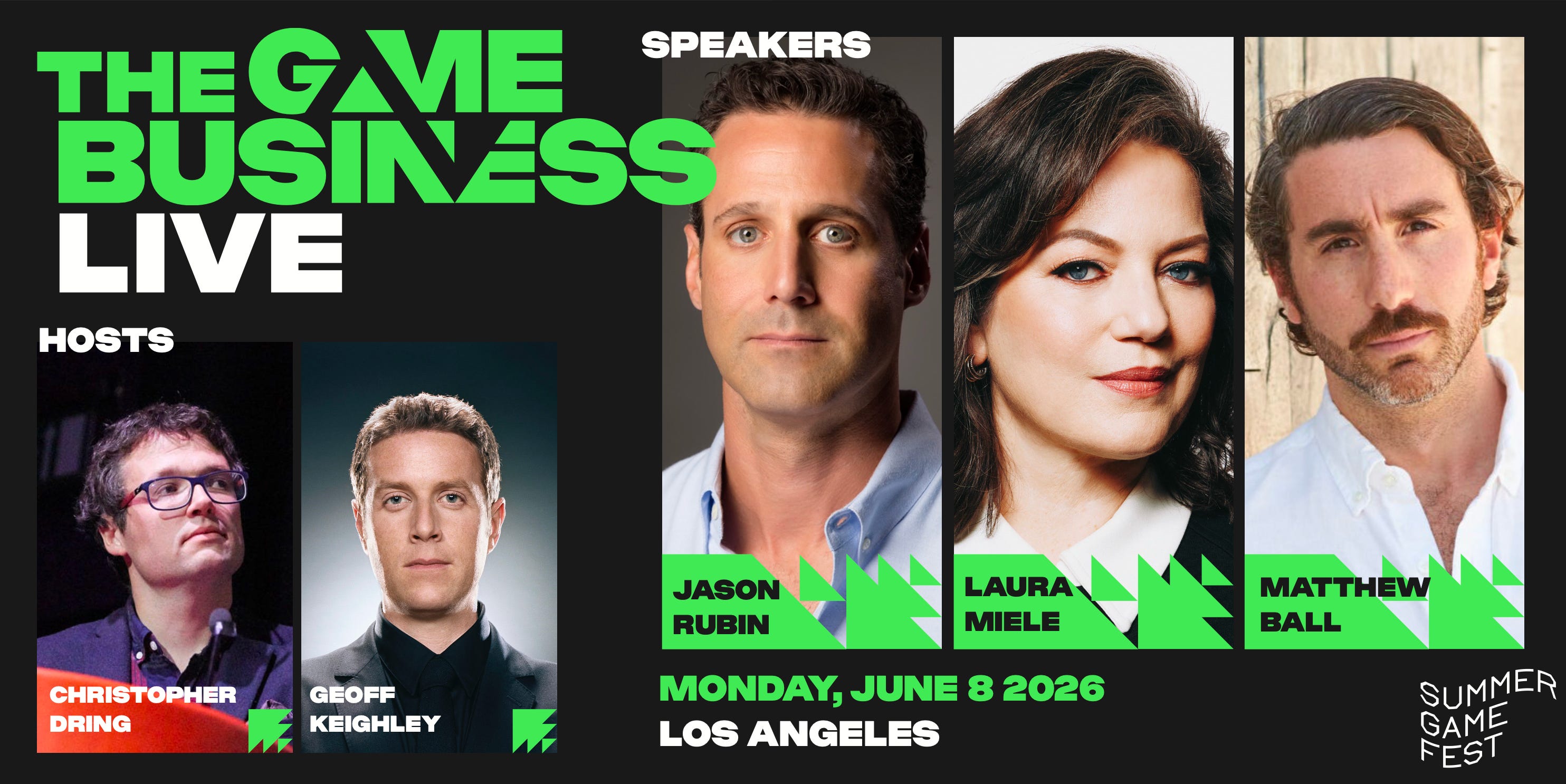 Speakers announced for Summer Game Fest’s The Game Business Live event