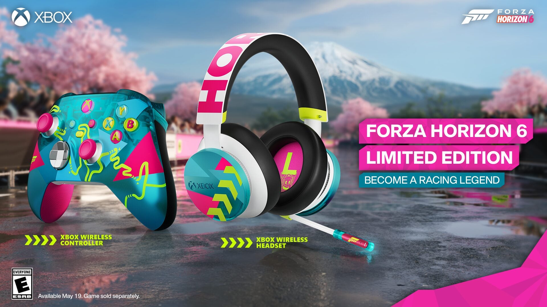Xbox has officially announced its Forza Horizon 6 wireless controller and headset
