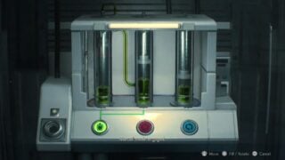 Resident Evil 2 Remake: Drug Testing Lab Dispersal Cartridge puzzle solutions