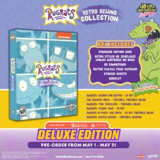 A six-game collection of retro Rugrats titles is coming next month