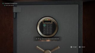 007 First Light Manager’s Office Safe Code