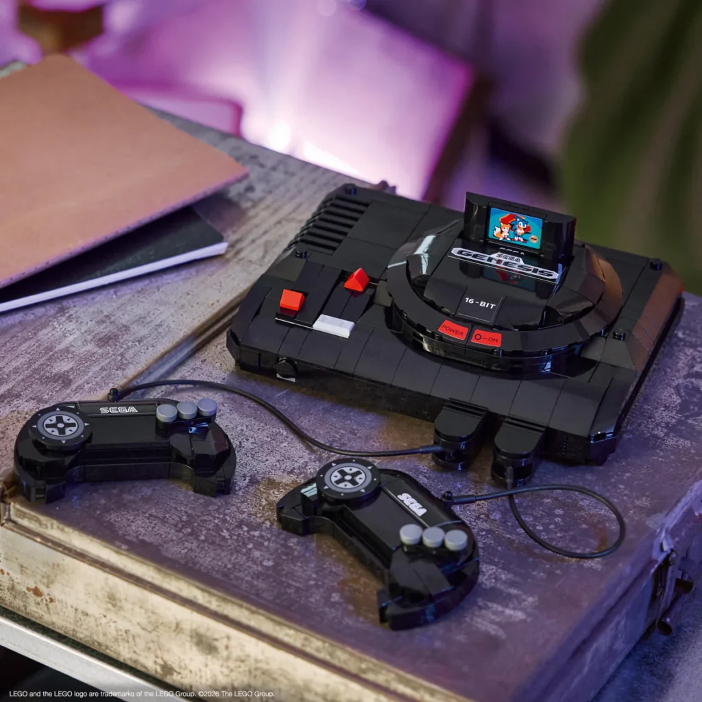 Lego reveals Sega Genesis / Mega Drive console, bringing 479