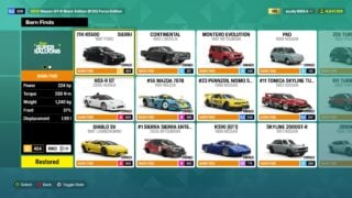 Forza Horizon 6 Barn Find ubicaciones: cómo desbloquear y encontrar los 15 autos Barn Find