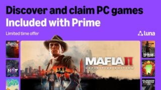 Amazon Prime’s 11 ‘free’ games for May include Mafia II Definitive Edition