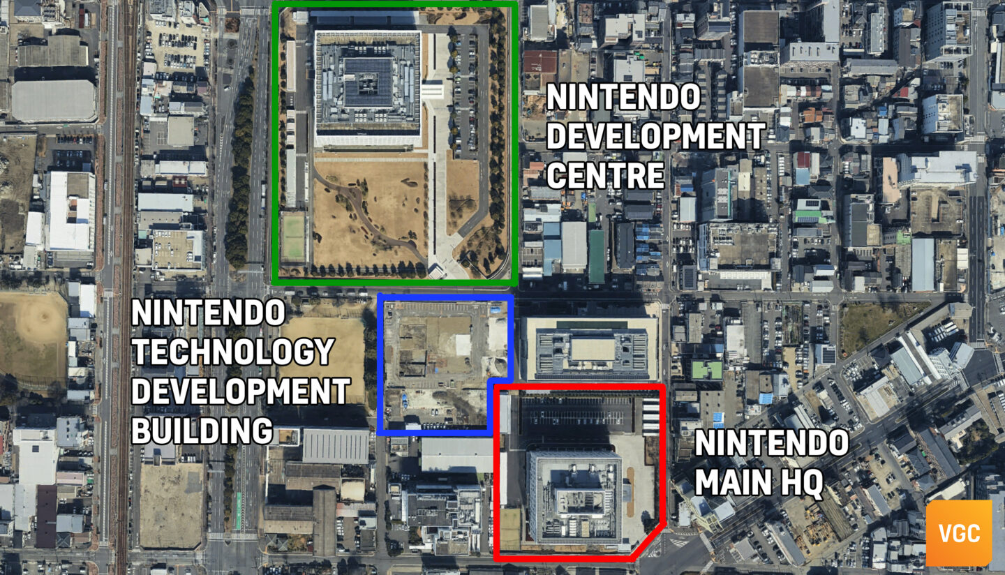 Nintendo gives the first look at its new Kyoto development centre, the ...