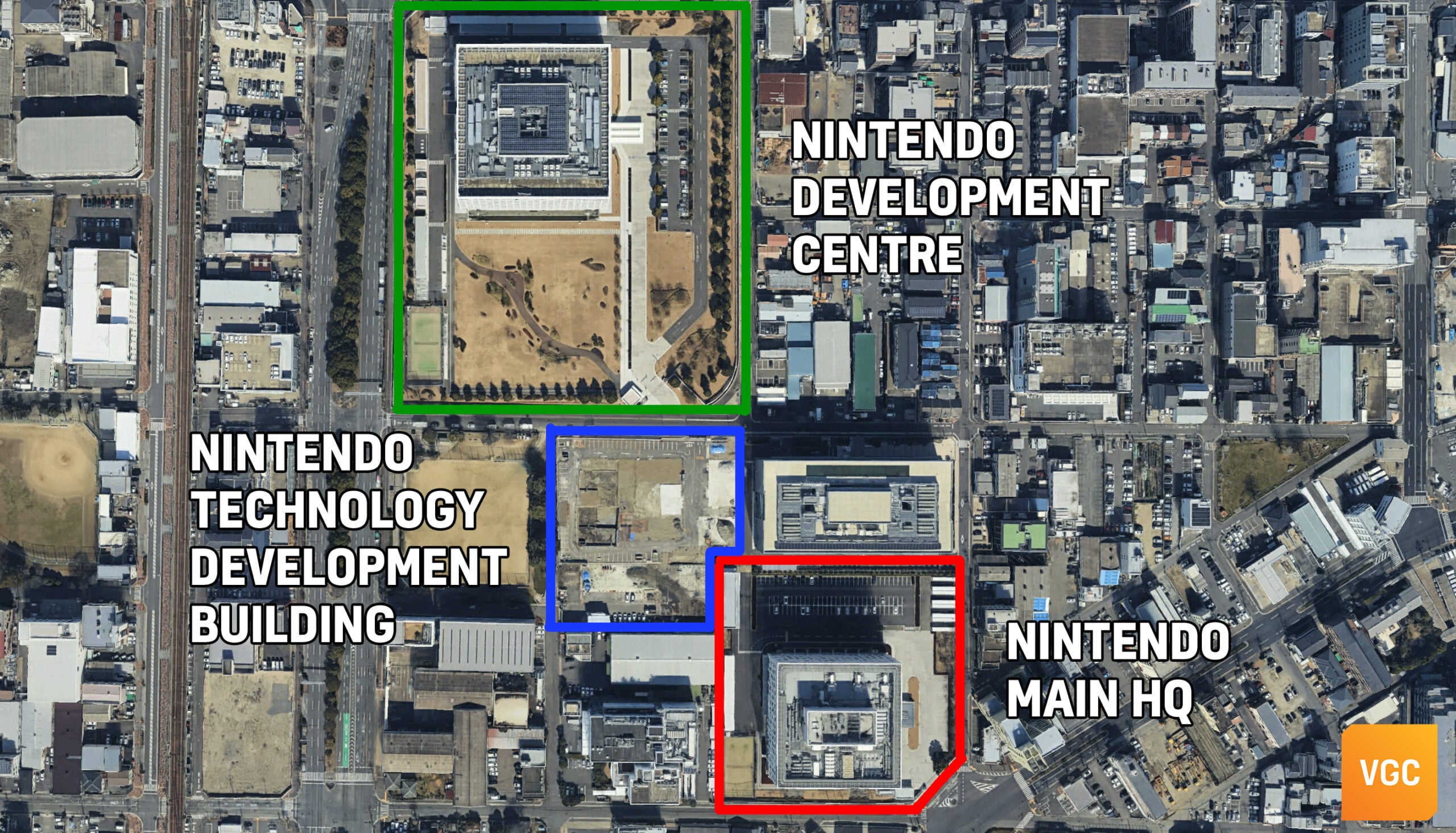 Nintendo gives the first look at its new Kyoto development centre, the ...