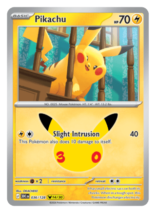 Pokémon reveals 30th Celebration TCG set, with a foil Pikachu in every pack