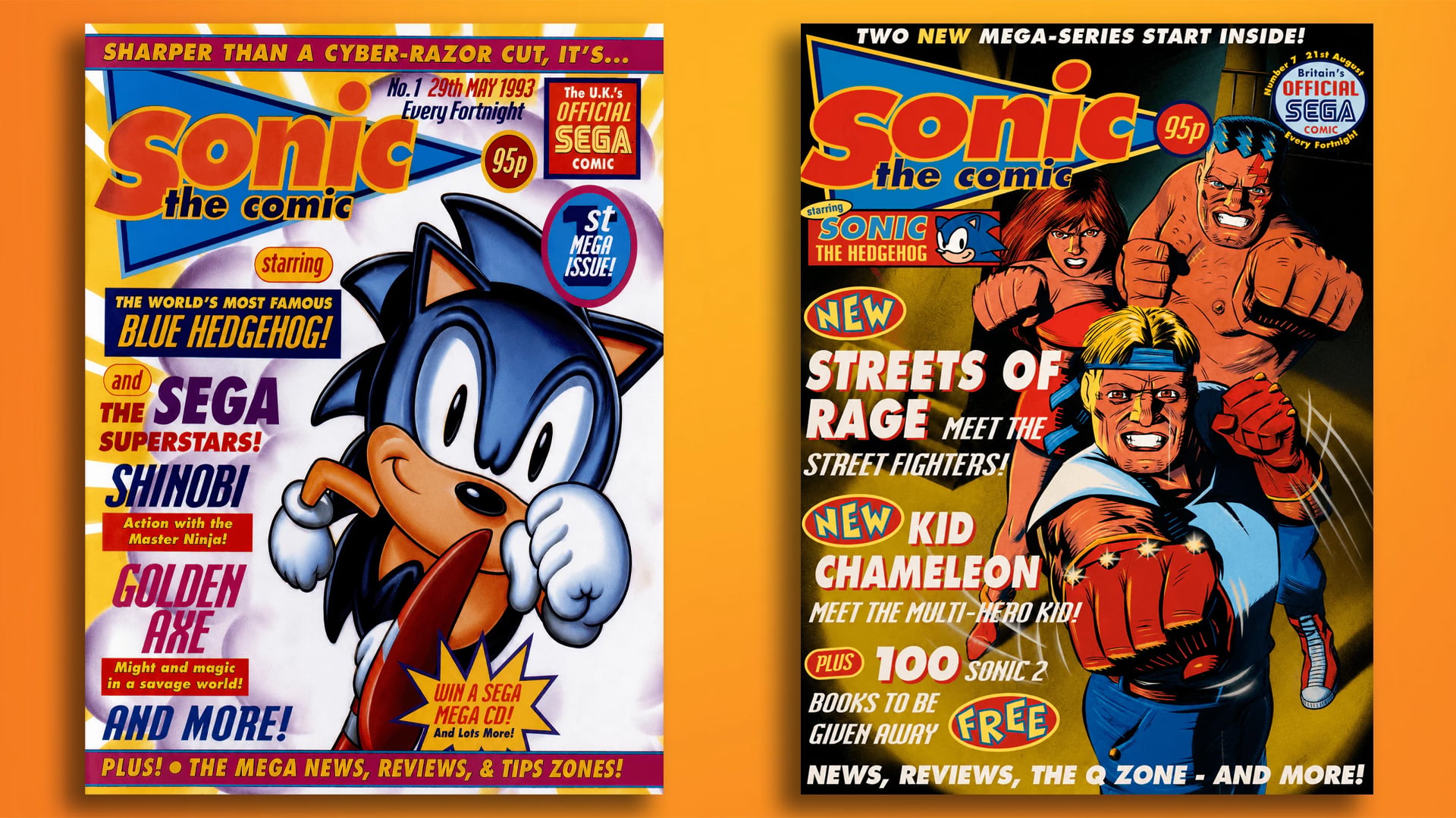 A project is underway to remaster all 223 issues of ’90s UK publication Sonic the Comic