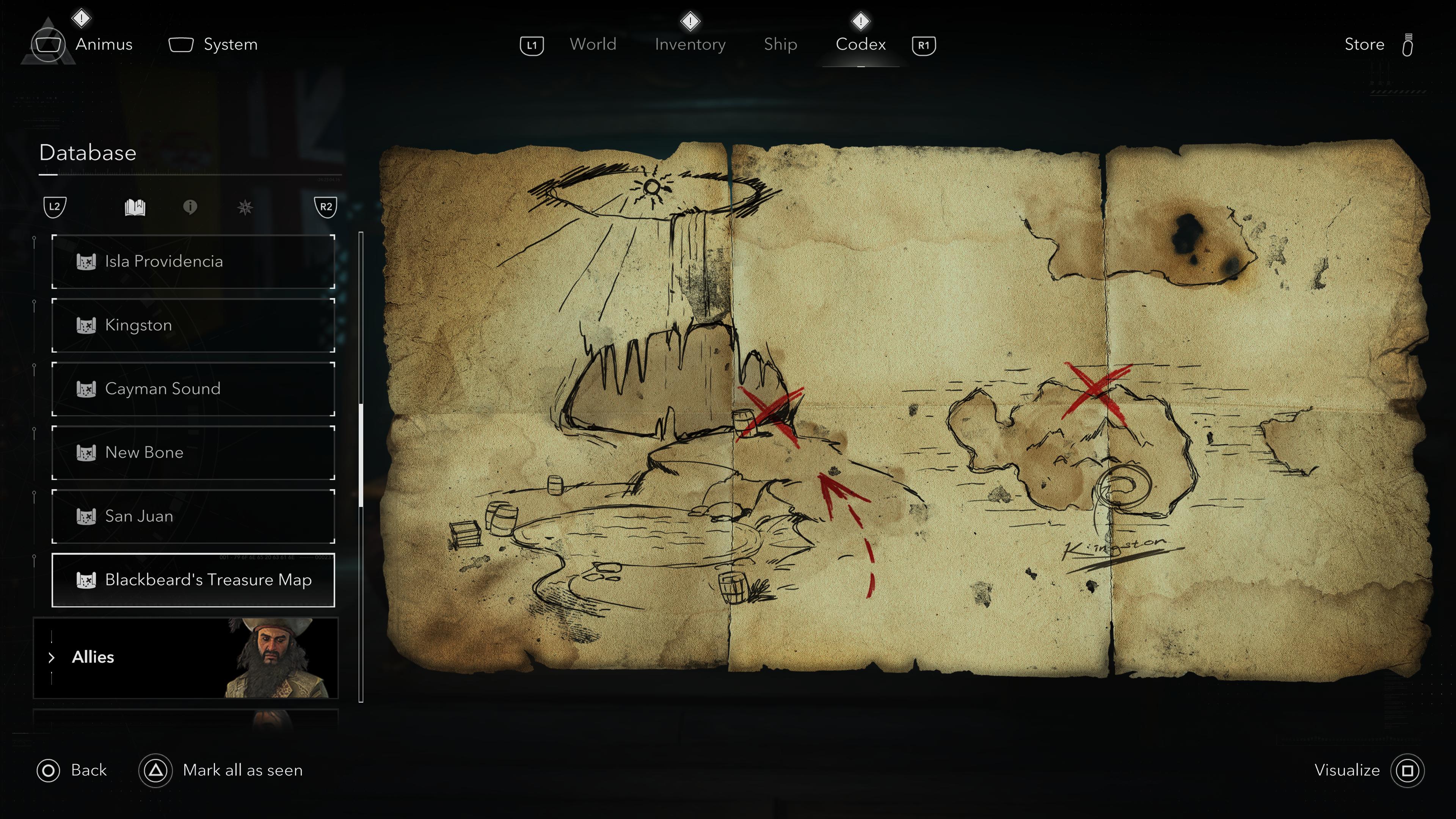 AC Black Flag Resynced: Find Blackbeard’s Treasure walkthrough