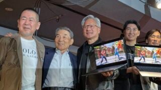 Nvidia’s Jensen Huang reunites with Sega exec who saved the company with $5M investment