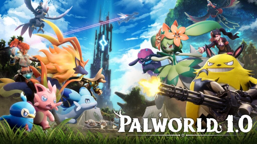 Palworld sees huge surge in concurrent players after the release of Version 1.0
