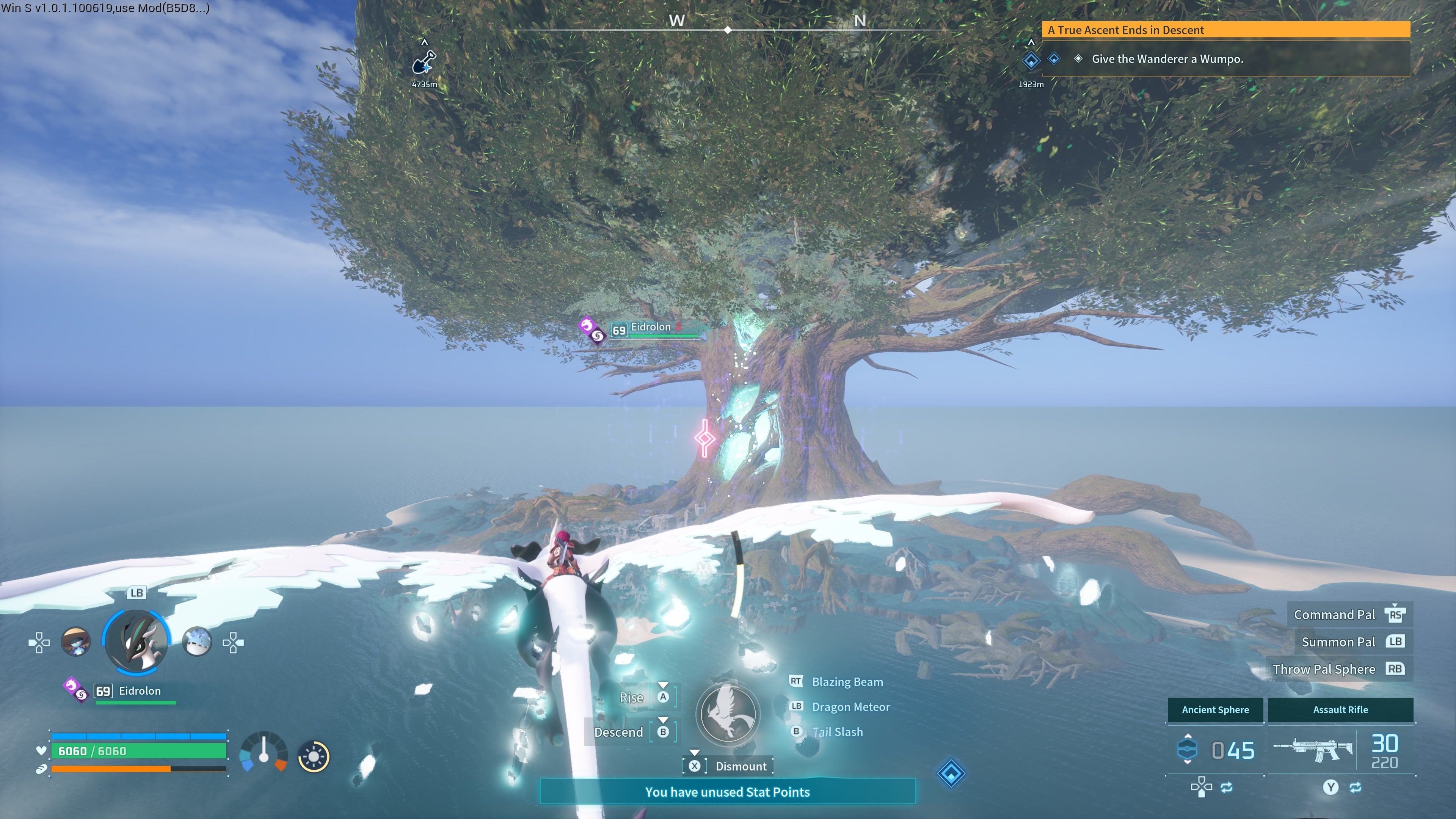 How to get to the World Tree in Palworld 1.0