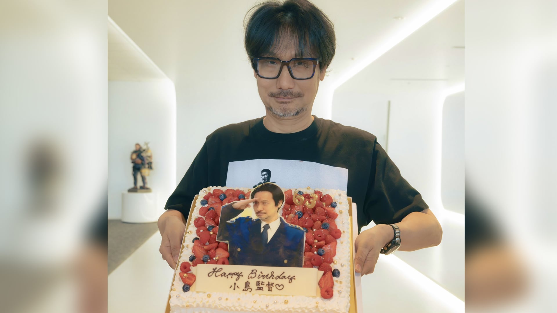 Hideo Kojima celebrates 63rd birthday with a pledge to keep making games