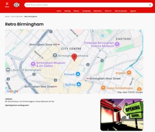 UK preowned retailer CeX’s website confirms previous reports that it’s opening a retro-only store