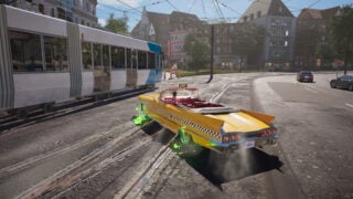 Crazy Taxi World Tour feels like the offspring of the original Crazy Taxi and Forza Horizon, in the best way