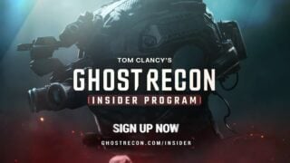 Ubisoft launches Ghost Recon Insider Program for players to help with closed tests on its next game