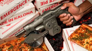 Xbox reveals Gears of War Lancer pizza cutter, immediately sells out