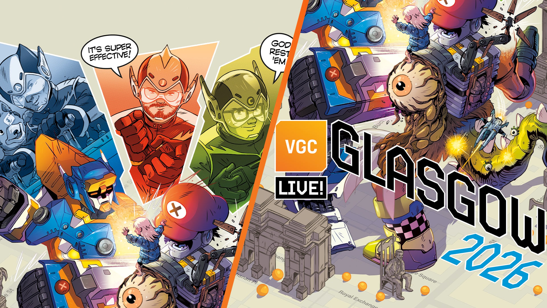 Introducing the VGC Live in Glasgow 2026 poster, available for pre-order now