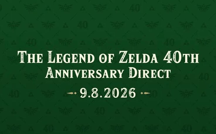 Nintendo confirms 2 Nintendo Directs, including Zelda 40th Anniversary