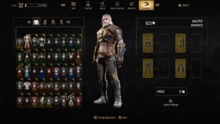 Witcher 3 Remastered transmog: How to change armor appearance by unlocking Reforge