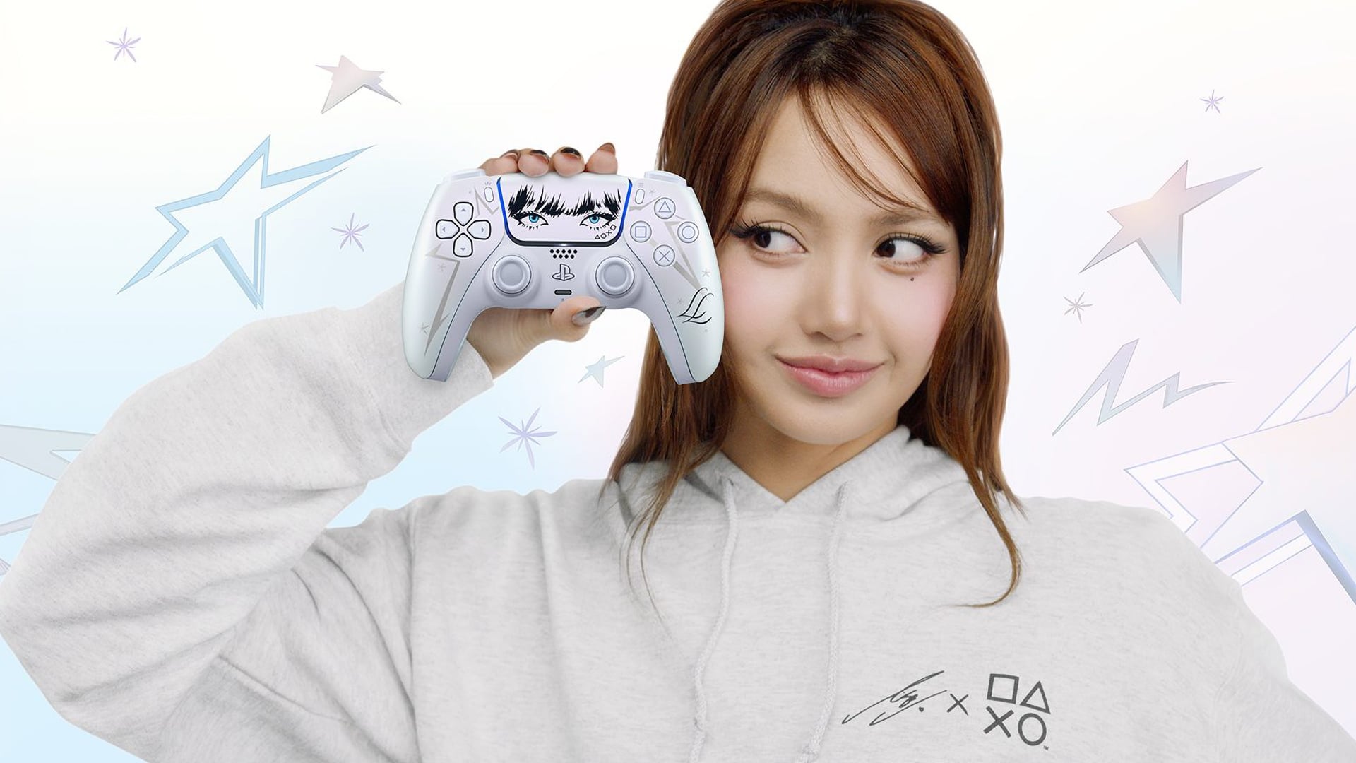 Sony officially announces a new limited edition PS5 DualSense controller based on K-pop star Lisa