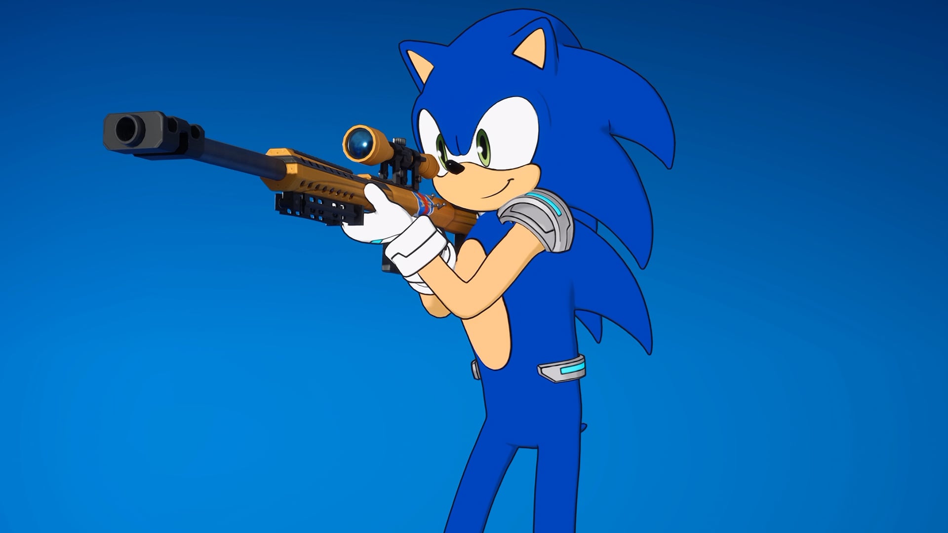 Sonic is allowed to fire guns in Fortnite because he’s an android, not the real one, Sonic Team boss says