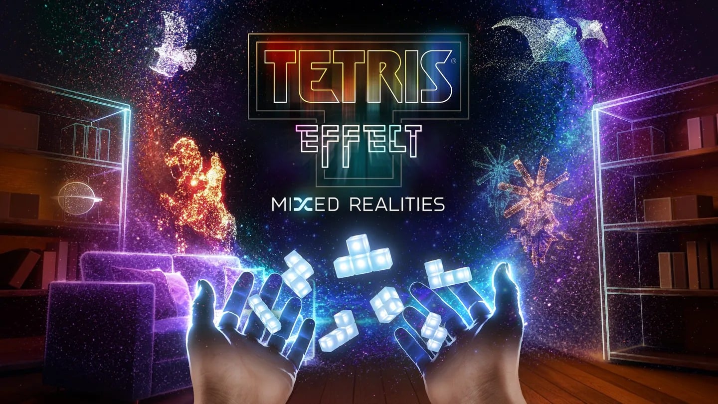 A mixed reality ‘reinvention’ of Tetris Effect is coming next year