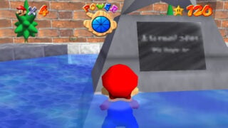 Someone has used computational analysis to decide what Mario 64’s infamous plaque says, and it’s not ‘L is Real 2401’